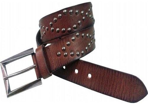 studded leather belt