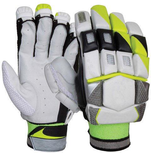 Hemra PVC Plain Cricket Batting Gloves, Color : White