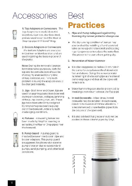 Vinyl 2 Inch UPVC Threaded Pipe