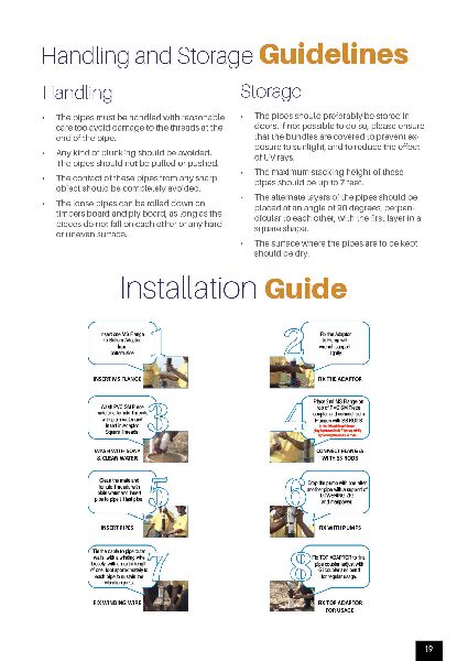 Vinyl 2 Inch UPVC Threaded Pipe