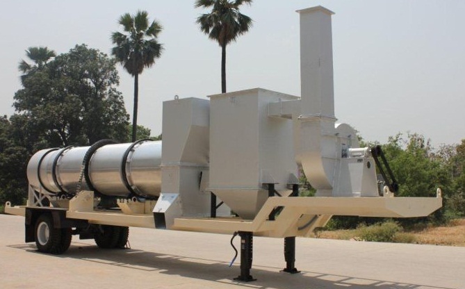 Mobile Hot Mix Plant Dryer