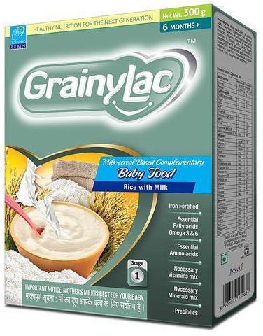 Granylac rice cereal