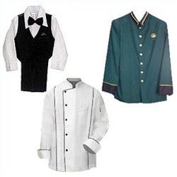 Cotton Hotel Uniform, Size : XS, Small, Medium, Large, XL