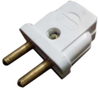 Two Pin Top Plug, for Electricity Use., Pattern : Plain