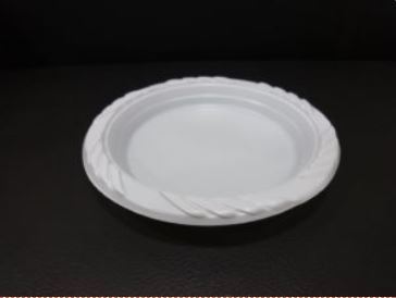 White Plastic Plate