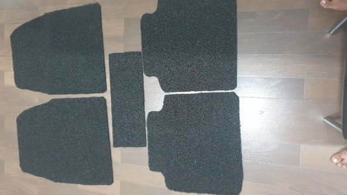 Black PVC Car Floor Mats