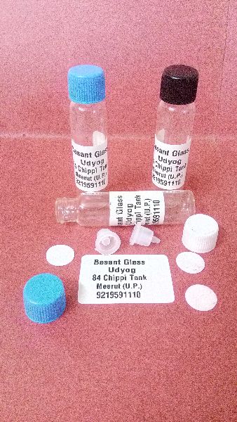 Screw Neck Vials (9 ml), for Laboratory Use, Medical Use, Pattern : Plain, Printed