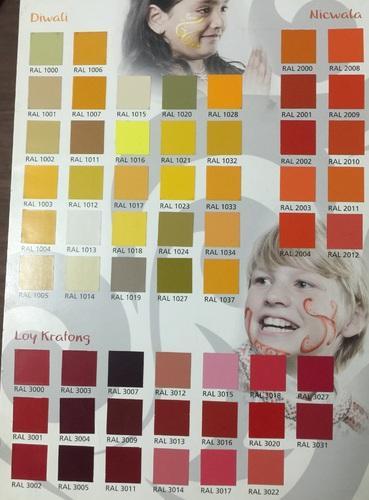 RAL Color Shade Coating Service