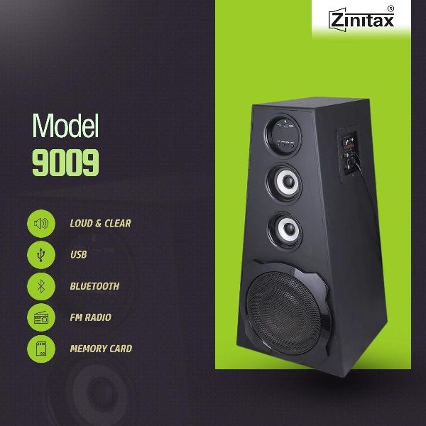 10-20kg Zinitax Tower speakers M9009, Size : 8inch