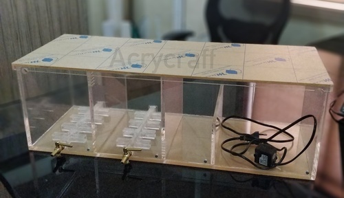 Acrycraft Acrylic custom paper boxes, Shape : Rectangular