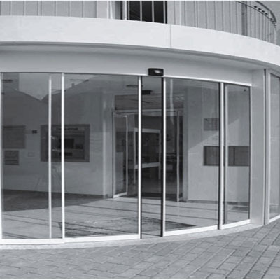 Automatic aluminium Sensor Glass Door