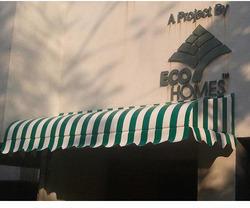 Waterproof Canopy, Color : Green, White