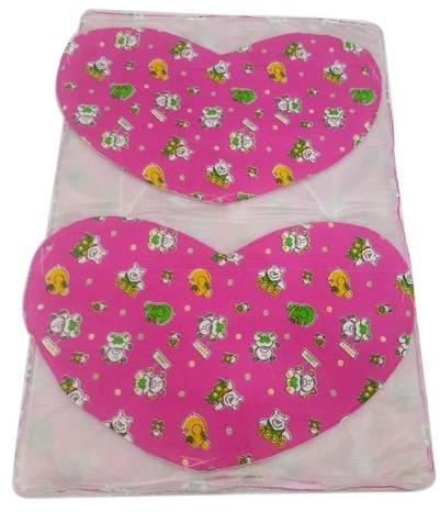 Printed Baby Plastic Mats, Color : Pink