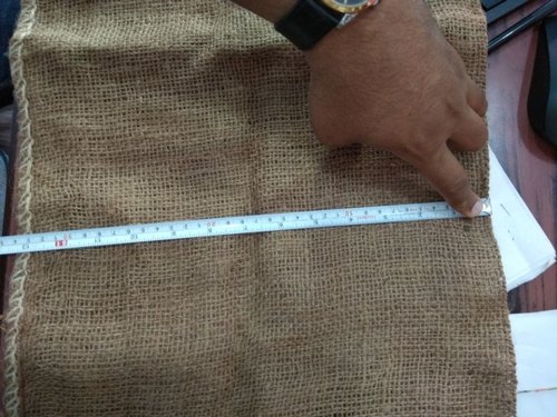 Kishan MHA approved pattern Jute Sand Bag, Size : 14x33