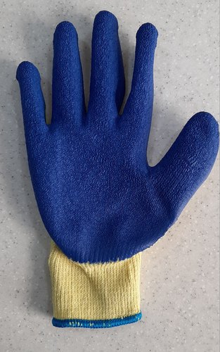 Latex coated glove, Size : Free Size