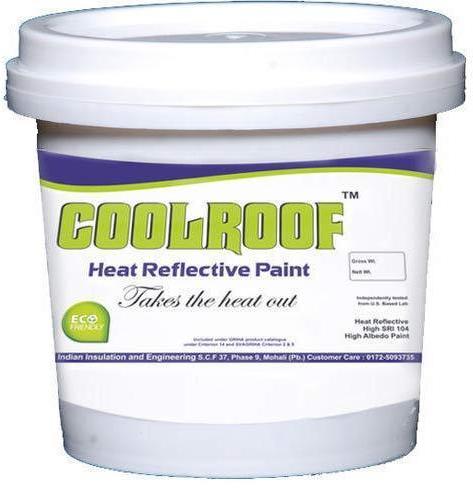 Cool Roof Heat Reflective Paint