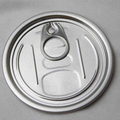 Round Food Can Lid, Color : Silver