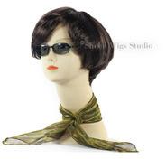 Acrylic Hair Wig, for Personal, Parlour, Color : Natural