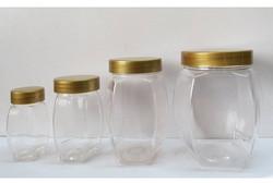 Plain Plastic Honey Jar