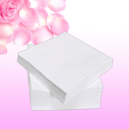 Plain paper napkin, Color : White