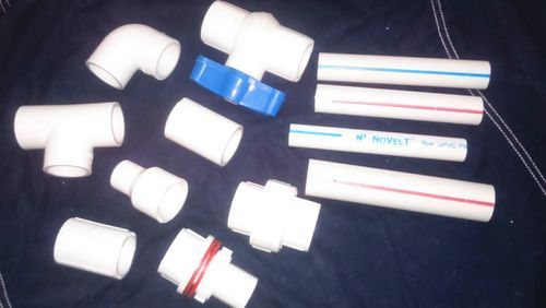 Florex Upvc Pipes Fittings, Color : White, Blue