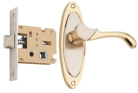 Brass Mortice Baby Latch Lock Set, Size : 185 MM
