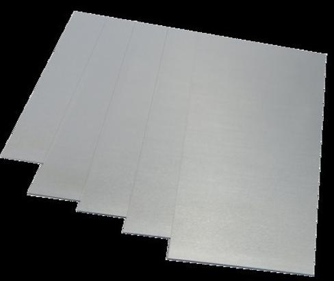 Bharat Matals Rectangular Material Silver Plain Aluminium Plate
