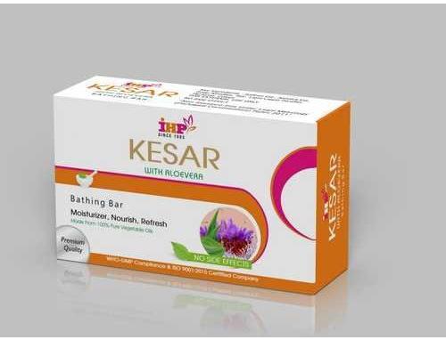 Kesar soap, Packaging Type : Box