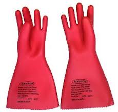 Electrical Rubber Safety Gloves