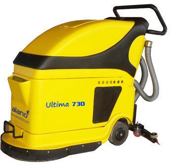 FRP Lemon Yellow Floor Cleaning Machine