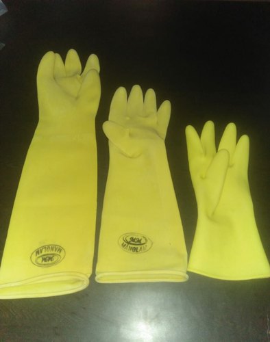 Latex Industrial Safety Gloves