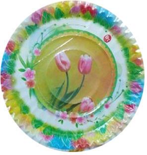 Round Printed Paper Plate