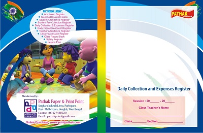 School Collection & Expense Register Printing Services