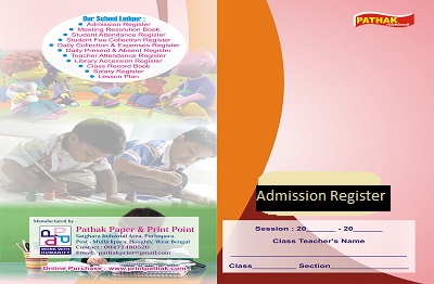 Student Admission Register Printing Services