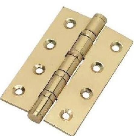 Polished Brass Bearing Hinge, for Doors, Window, Feature : Durable, Fine Finished, Rust Proof