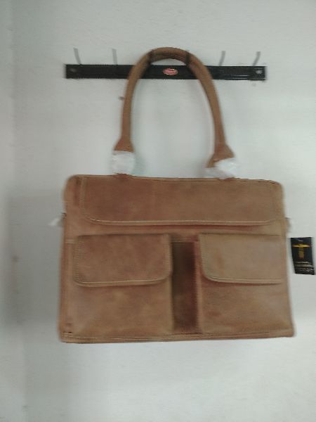 Leather Handbag, for Office, Size : Multisize