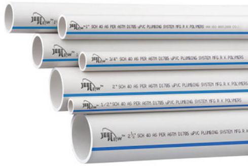Jeel Flow UPVC Pipes, Color : White
