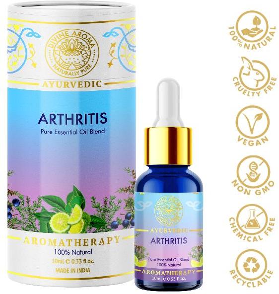 Divine Aroma Arthritis Essential Oil Blend 100% Pure & Natural