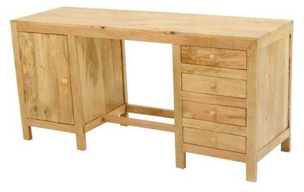  Polished Wooden Executive Desk, Color : Brown