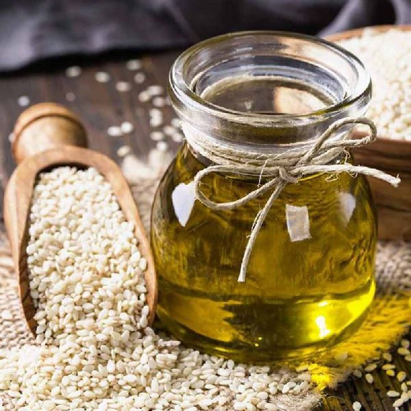 Blended Organic Sesame oil, for Human Consumption, Packaging Type : Can ...