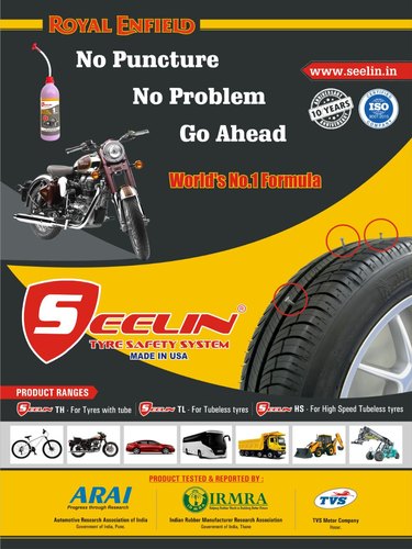 SEELIN 7 Kgs Tyre Sealant, Packaging Type : HDPE Bottle