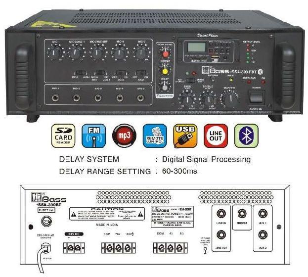 HSSA-300FBT Mixer Amplifier