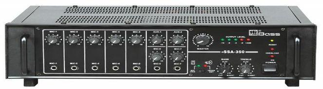 HSSA-350 High Power PA Amplifier, Feature : Clear Sound, Noise Reduction, Safety Protection Sensor