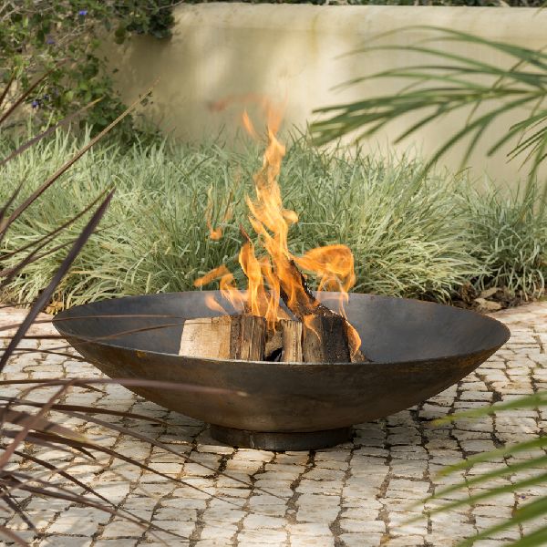 Black Round Iron Fire Pits, For Outdoor