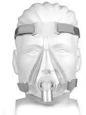Silicon BIPAP Mask, for Home, Clinic, Hospital, Color : Blue, White