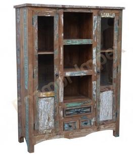 Polished Wooden Almirah (EMI-1302), for In Living Room, Size : 115X40X150