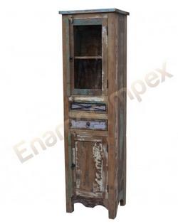 Polished Wooden Almirah (EMI-1303), for In Living Room, Size : 50X40X180