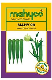 MAHY 28 Hybrid Okra Seeds, for Planting, Style : Dried