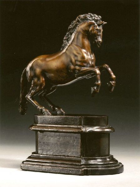 Metal Horse Statue, Pattern : Plain