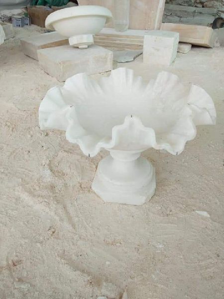 Marble White Fenton Bowl, for Home, Feature : High Strength